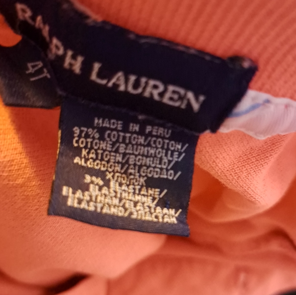 Ralph Lauren collared dress pink with buttons girls 4t - Picture 3 of 4